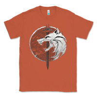 Copper Witcher Wolf Classic Tee - artisFamous