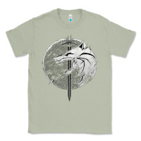 Matcha Witcher Wolf Classic Tee - artisFamous
