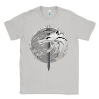 Moon Dust Witcher Wolf Classic Tee - artisFamous