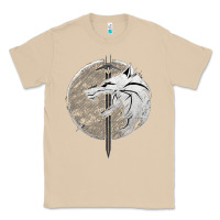Mushroom Witcher Wolf Classic Tee - artisFamous