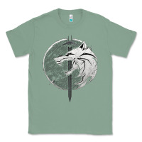 Sage Witcher Wolf Classic Tee - artisFamous