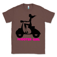 Chestnut scooter girl Classic Tee - artisFamous