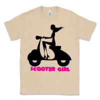 Mushroom scooter girl Classic Tee - artisFamous