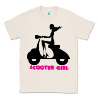 Natural scooter girl Classic Tee - artisFamous