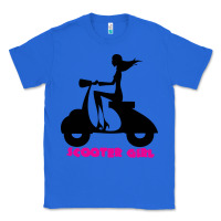 True Royal scooter girl Classic Tee - artisFamous