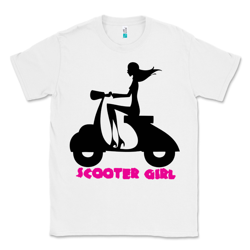 Scooter Girl Classic Tee by artisFamous | Teevron
