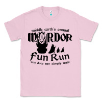 Bubblegum Pink mordor fun run Classic Tee - artisFamous