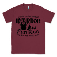 Burgundy mordor fun run Classic Tee - artisFamous