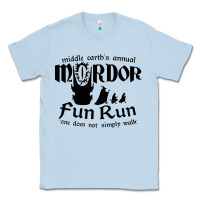 Dusty Blue mordor fun run Classic Tee - artisFamous