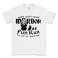 White mordor fun run Classic Tee - artisFamous