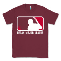Burgundy negan major league Classic Tee - artisFamous