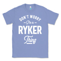 Colony Blue Ryker Personalized Name Birthday Gift Classic Tee - artisFamous