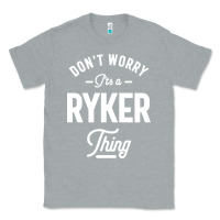Heather Grey Ryker Personalized Name Birthday Gift Classic Tee - artisFamous
