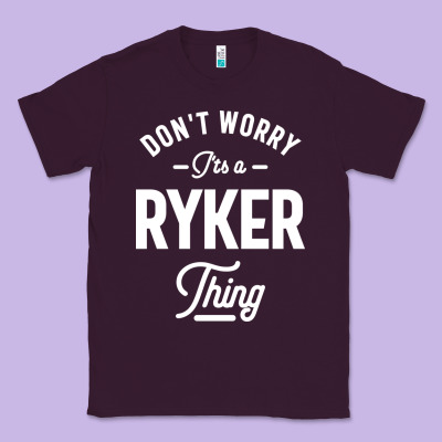 Ryker Personalized Name Birthday Gift Classic Tee Designed By Artisfamous