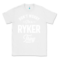 White Ryker Personalized Name Birthday Gift Classic Tee - artisFamous