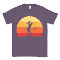 Lavender Vintage Retro Golf | Golfers Classic Tee - artisFamous