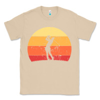 Mushroom Vintage Retro Golf | Golfers Classic Tee - artisFamous
