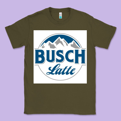 Latte Classic Busch Classic Tee Designed By Artisfamous