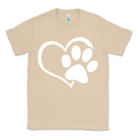 Mushroom dog dad mom puppy shirt love dogs paw print heart women men  shirt Classic Tee - artisFamous