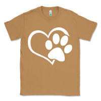 Toasted Coconut dog dad mom puppy shirt love dogs paw print heart women men  shirt Classic Tee - artisFamous