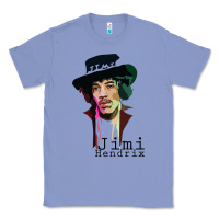 Colony Blue jimi hendrix Classic Tee - artisFamous