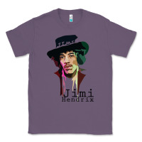 Lavender jimi hendrix Classic Tee - artisFamous