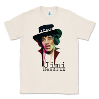 Natural jimi hendrix Classic Tee - artisFamous