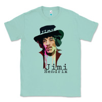 Seafoam jimi hendrix Classic Tee - artisFamous