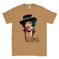 Toasted Coconut jimi hendrix Classic Tee - artisFamous