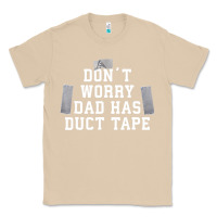 Mushroom don't worry dad has duct tape funny saying gift t shirt Classic Tee - artisFamous
