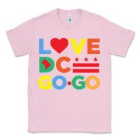 Bubblegum Pink love dc gogo Classic Tee - artisFamous