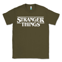 Army Green Stranger Classic Tee - artisFamous