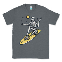 Charcoal Heather Surfing Classic Tee - artisFamous