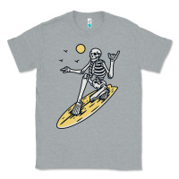 Heather Grey Surfing Classic Tee - artisFamous