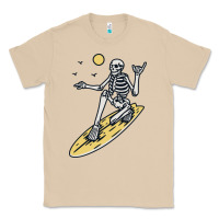 Mushroom Surfing Classic Tee - artisFamous