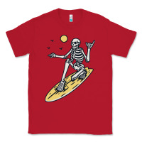 Red Surfing Classic Tee - artisFamous