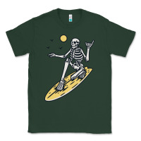 Sports Green Surfing Classic Tee - artisFamous