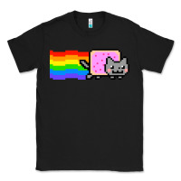 Black Nyan Cat Classic Tee - artisFamous