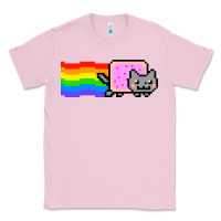 Bubblegum Pink Nyan Cat Classic Tee - artisFamous