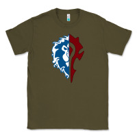 Army Green WORLD OF WARCRAFT MISTS OF PANDARIA HORDE Classic Tee - artisFamous