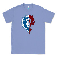 Colony Blue WORLD OF WARCRAFT MISTS OF PANDARIA HORDE Classic Tee - artisFamous