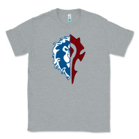 Heather Grey WORLD OF WARCRAFT MISTS OF PANDARIA HORDE Classic Tee - artisFamous