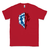 Red WORLD OF WARCRAFT MISTS OF PANDARIA HORDE Classic Tee - artisFamous
