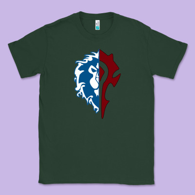 World Of Warcraft Mists Of Pandaria Horde Classic Tee Designed By Artisfamous