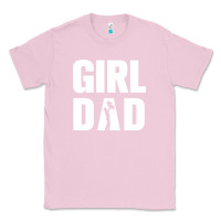 Bubblegum Pink Girl Dad Classic Tee - artisFamous