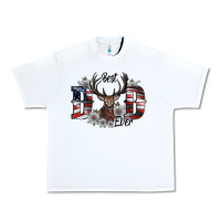 White best dad ever Urban Heavy Tee - SublimationCraftShop