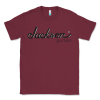 Burgundy JACKSON GUITAR Classic Tee - artisFamous
