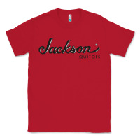 Red JACKSON GUITAR Classic Tee - artisFamous