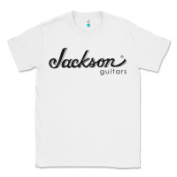 White JACKSON GUITAR Classic Tee - artisFamous