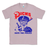 Lilac Dicks Hate The Police Classic Tee - artisFamous
